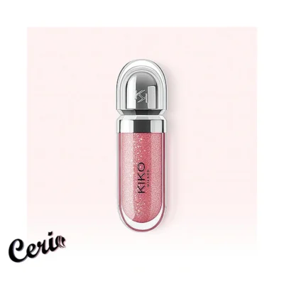 لیپ گلاس کیکو 3D Hydra شماره 17 Pearly Mauve
