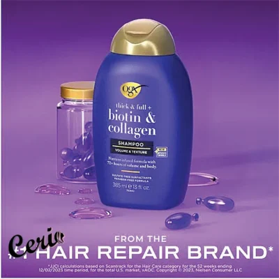 شامپو OGX Biotin Collagen جدید