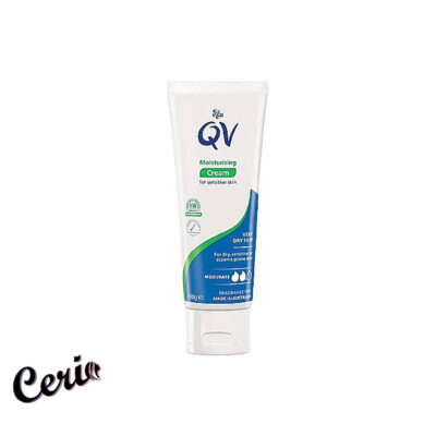 کرم QV تیوپی مرطوب کننده پوست خشک و حساس