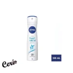 اسپری دئودورانت زنانه نیوا Fresh Natural
