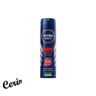 اسپری ضد تعریق مردانه نیوا درای ایمپکت NIVEA MEN Dry Impact