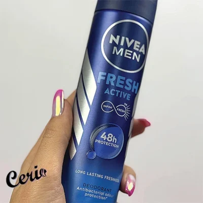 اسپری دئودورانت مردانه نیوا فرش اکتیو NIVEA MEN Fresh Active