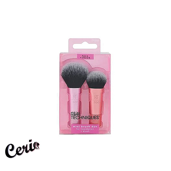 براش دو قلو کد 01858 براش دو قلو کد 01858 ریل تکنیک Real Techniques Dual Ended Brush