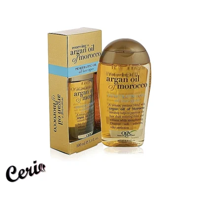 روغن آرگان OGX آبی کمرنگ