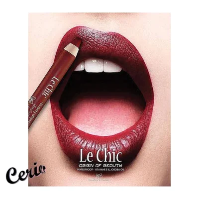 رژ مدادی لچیک 02 | LeChic Velvety Lipstick 02