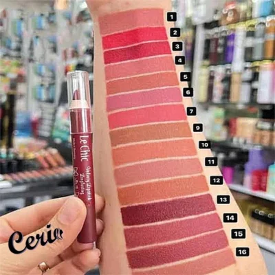 رژ مدادی لچیک 15 LeChic Velvety Lipstick