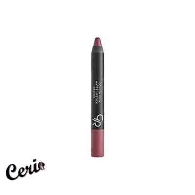 رژ مدادی کرایون گلدن رز 07 Golden Rose Matte Lipstick Crayon