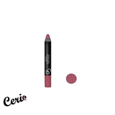 رژلب مدادی کرایون گلدن رز 08 Golden Rose Matte Lipstick Crayon 08