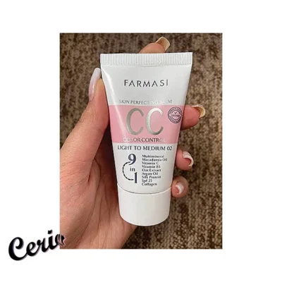 سی سی کرم فارماسی شماره 02 Farmasi CC Cream 02