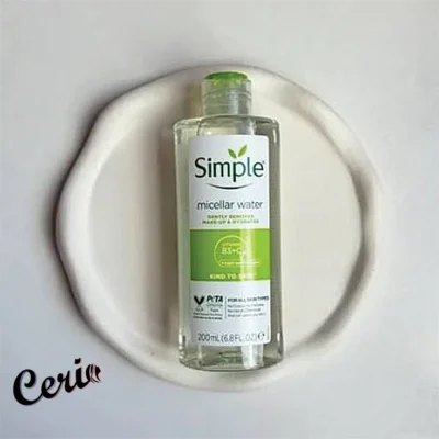 میسلار واتر سیمپل Simple Micellar Cleansing Water