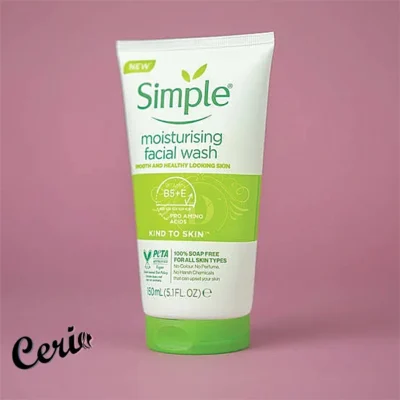 فیس واش سیمپل Moisturising Simple Kind to Skin