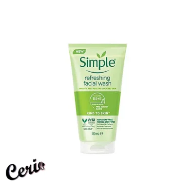 ژل شستشوی صورت سیمپل Refreshing Simple Refreshing Facial Gel Wash