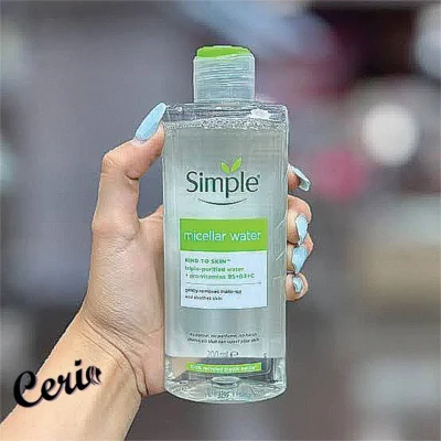 میسلار سیمپل سبز Simple Micellar Cleansing Water