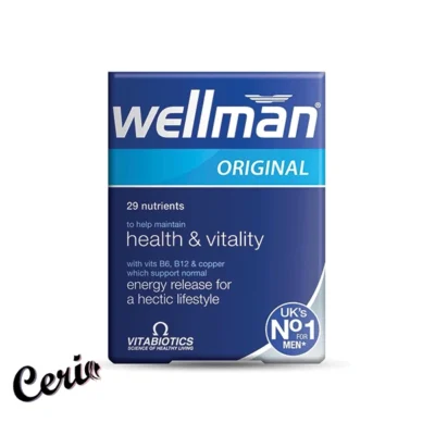قرص ولمن مردانه Wellman Original مولتی ویتامین تخصصی آقایان