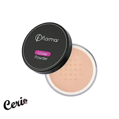 پودر فیکس رنگی 003 فلورمار Flormar Loose Powder 003 Medium Sand