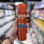ژل اصلاح ژیلت نارنجی Gillette Fusion5