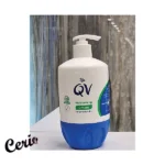 کرم مرطوب کننده QV پمپی بزرگ اصل مناسب پوست خشک و حساس