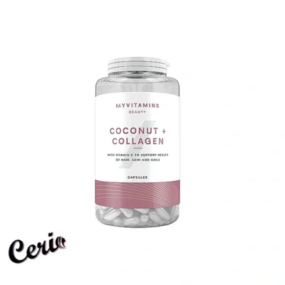 کپسول کوکونات کلاژن 180 عددی مای ویتامینز Myvitamins Coconut Collagen
