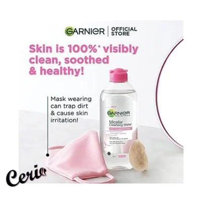 میسلار واتر گارنیر صورتی کمرنگ Garnier Pink Micellar Water