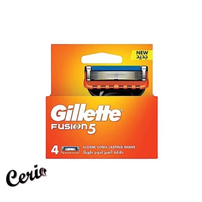 یدک فیوژن ژیلت 4 تایی اصل Gillette Fusion Replacement Cartridges