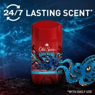 استیک ضد تعریق و دئودورانت مردانه اولد اسپایس کراکن گارد Old Spice Krakengard