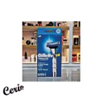 دسته یدک ژیلت آبی Mach3 مدل Gillette Mach3 Blue Razor Handle
