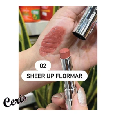 رژ شیرآپ فلورمار 002 So You Flormar Sheer Up Lipstick