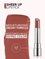 رژ لب شیرآپ فلورمار شماره 013 گایا Flormar Sheer Up Lipstick 013 Gaia