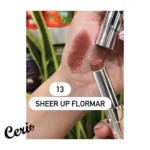 رژ لب شیرآپ فلورمار شماره 013 گایا Flormar Sheer Up Lipstick 013 Gaia