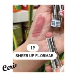 رژ لب شیرآپ فلورمار شماره 019 Mystic Rose مدل Flormar Sheer Up Lipstick